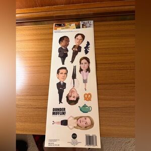 THE OFFICE 10 Wall Decals Removable & Repositional 5” Fat Head Stickers NEW